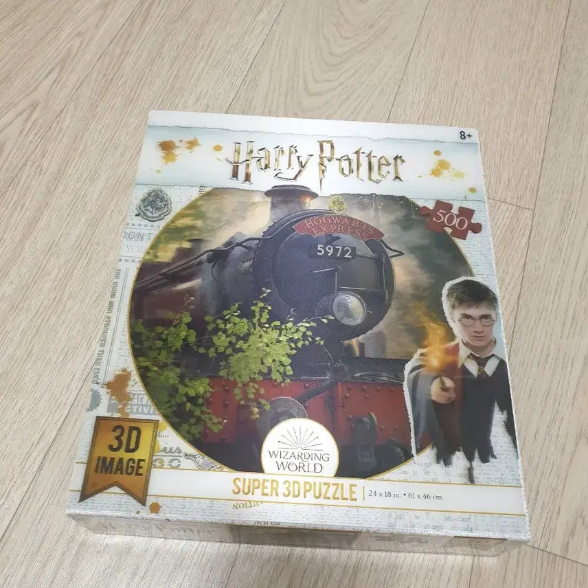 [BUNJANG] Harry Potter 3D Jigsaw Puzzle Hogwarts Express 500 Pieces / 해리포터 정품 3D 직소퍼즐 호그와트 열차 500피스
