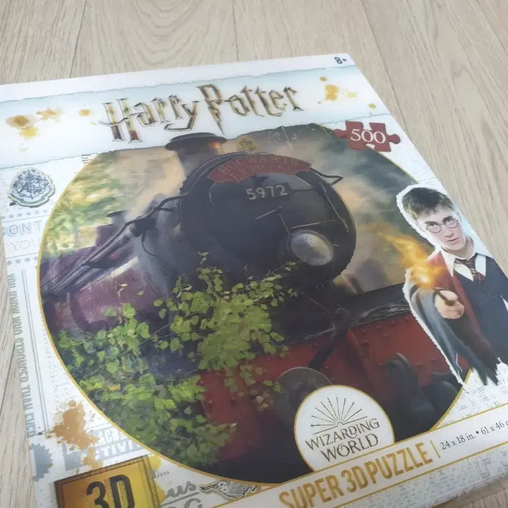 [BUNJANG] Harry Potter 3D Jigsaw Puzzle Hogwarts Express 500 Pieces / 해리포터 정품 3D 직소퍼즐 호그와트 열차 500피스