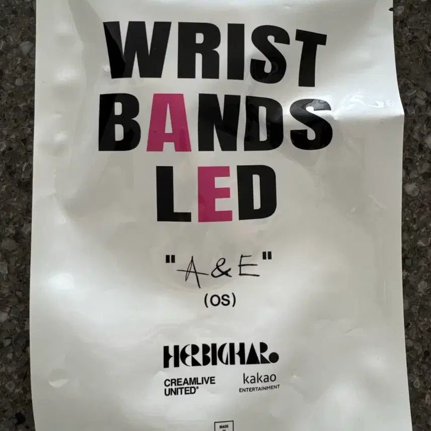 [BUNJANG] Park Hyo Shin A&amp;E Concert LED Light Stick / 박효신 A&amp;E 콘서트 LED 응원 팔찌 새상품 미개봉