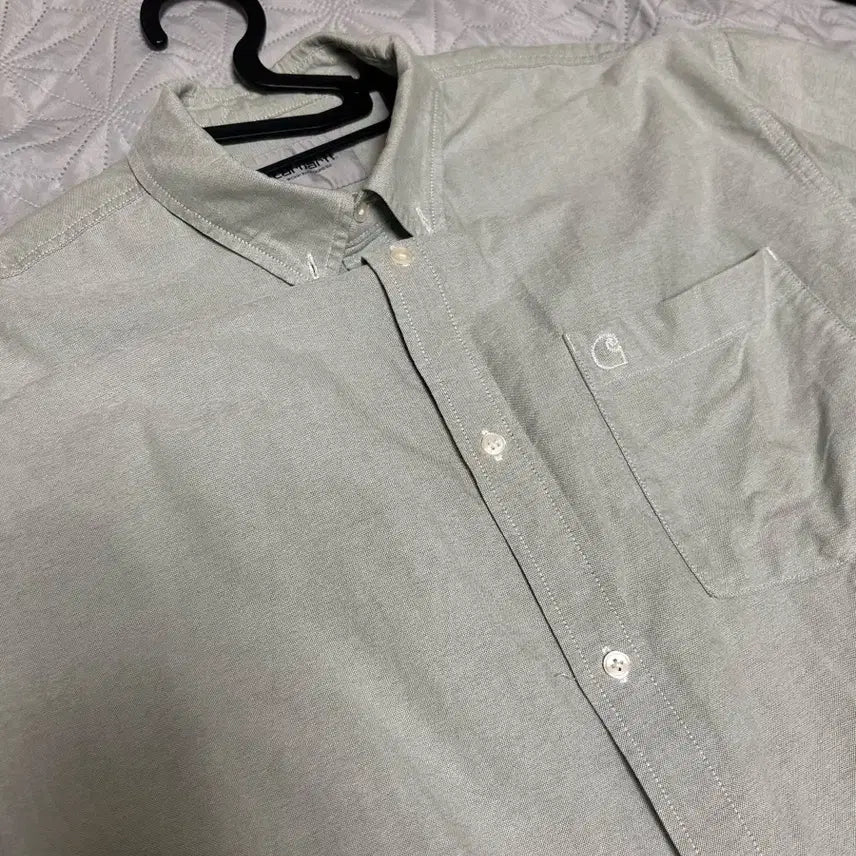 [SOLD OUT] 칼하트 WIP 그레이 코튼셔츠 XL