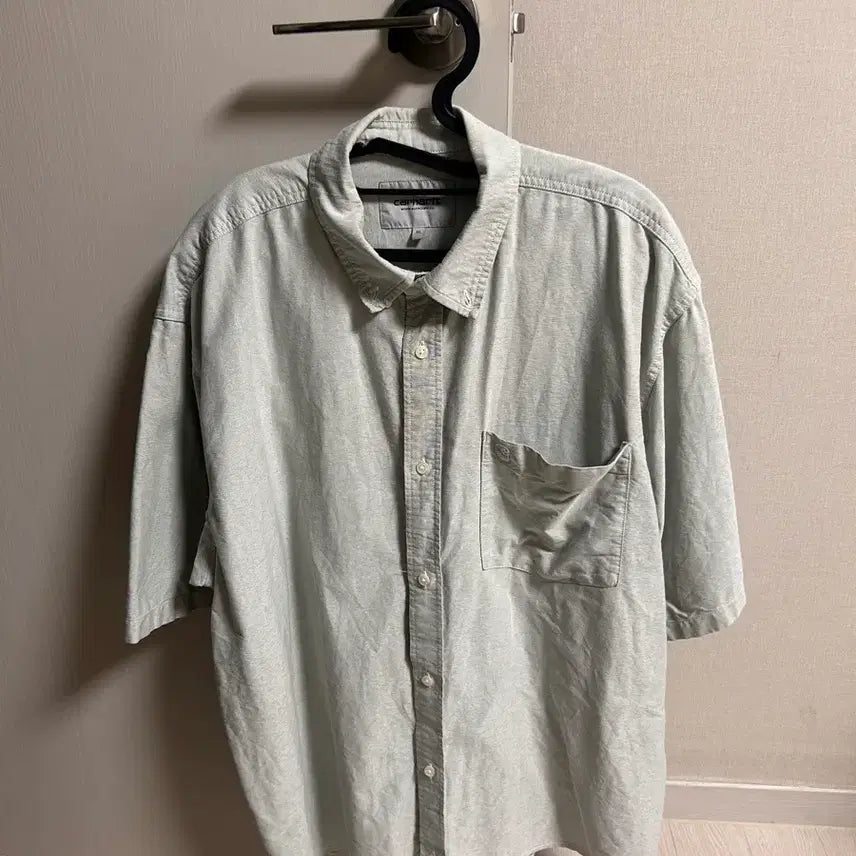 [SOLD OUT] 칼하트 WIP 그레이 코튼셔츠 XL
