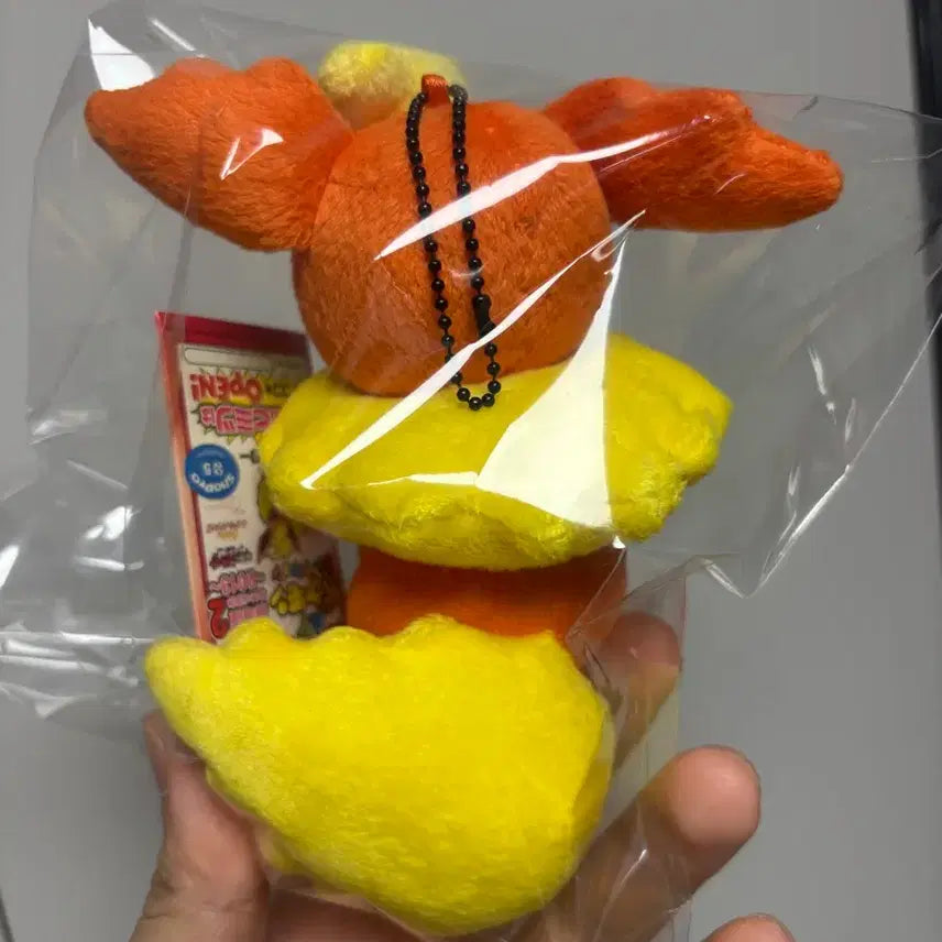 [BUNJANG] Pokemon Flareon Plush Keyring / 포켓몬스터 부스터 인형키링