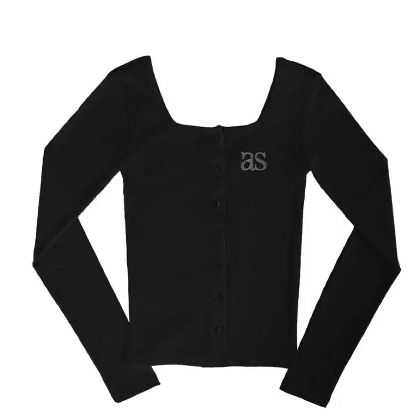 [BUNJANG] AZON Sicily Black Cardigan / 애즈온 시실리 가디건 블랙