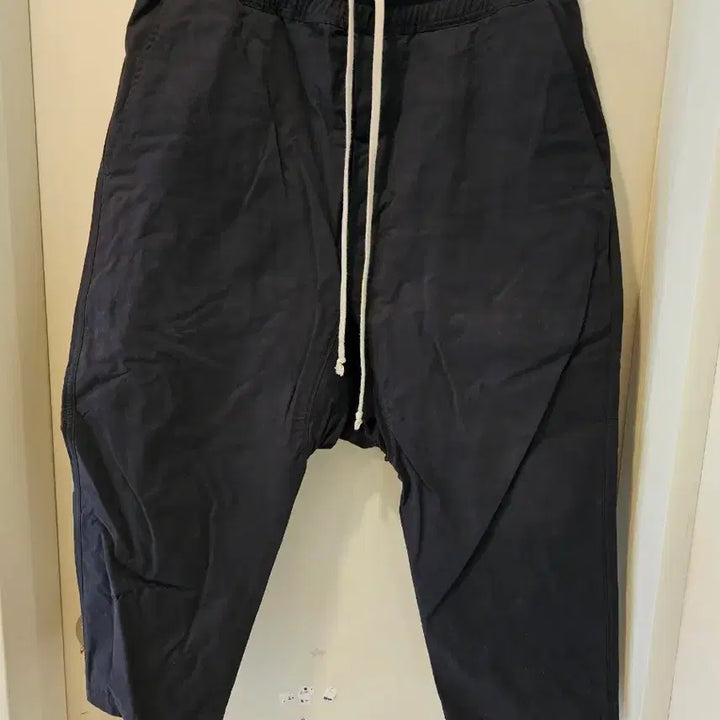 [BUNJANG] Rick Owens Darkshadow Black Crop Baggy Pants L / [정품] 릭오웬스 다크쉐도우 블랙 크롭 배기 팬츠 L