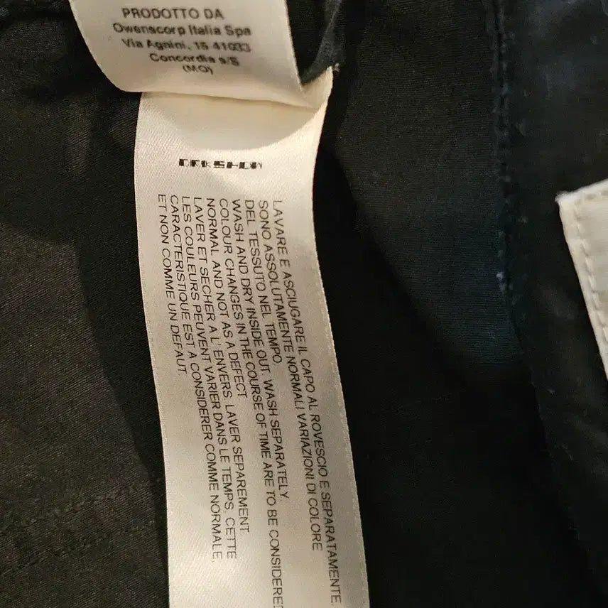 [BUNJANG] Rick Owens Darkshadow Black Crop Baggy Pants L / [정품] 릭오웬스 다크쉐도우 블랙 크롭 배기 팬츠 L