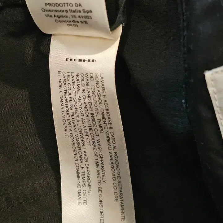[BUNJANG] Rick Owens Darkshadow Black Crop Baggy Pants L / [정품] 릭오웬스 다크쉐도우 블랙 크롭 배기 팬츠 L
