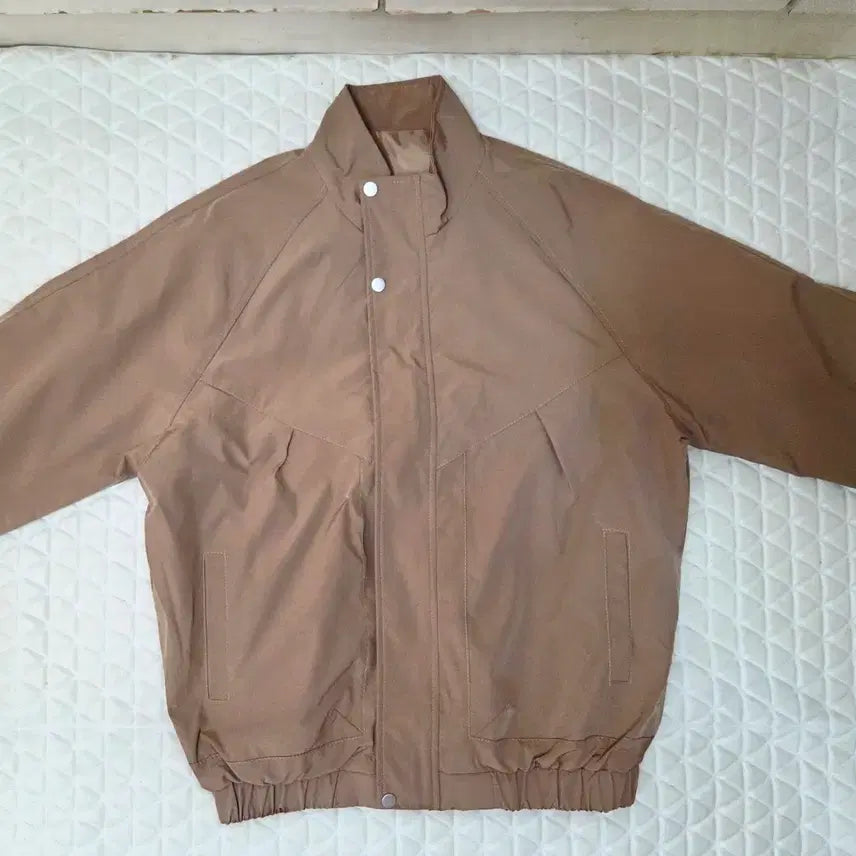 [BUNJANG] Unbranded Beige Casual Jacket (Size 100) / 새상품 100 남성 점퍼 남자 점퍼 100 잠바 자켓 캐주얼 점퍼 새제품