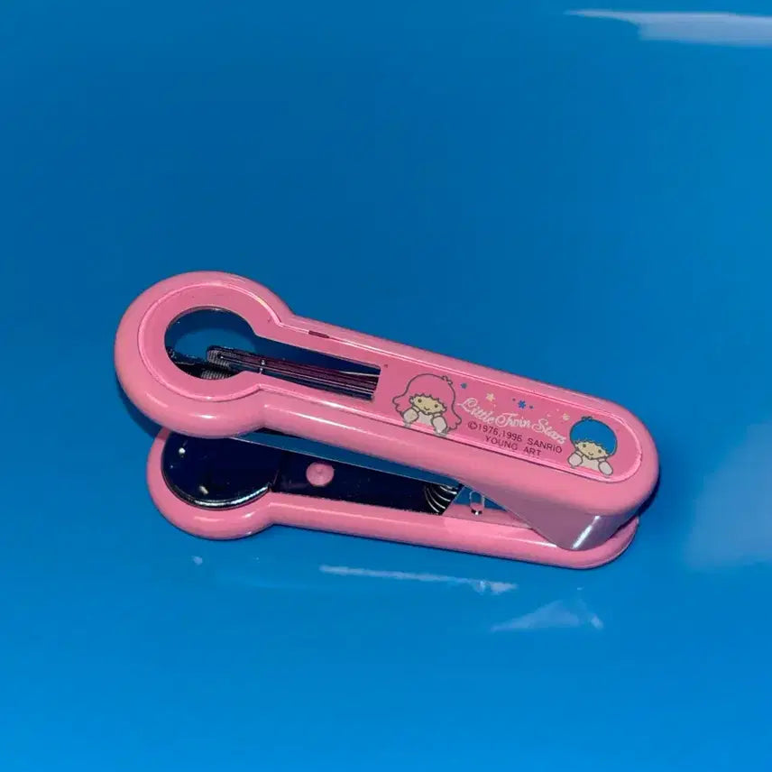 [BUNJANG] Sanrio Young Art Little Twin Stars Stapler / 고전 문구 산리오 영아트 리틀트윈스타 스템플러 호치케스