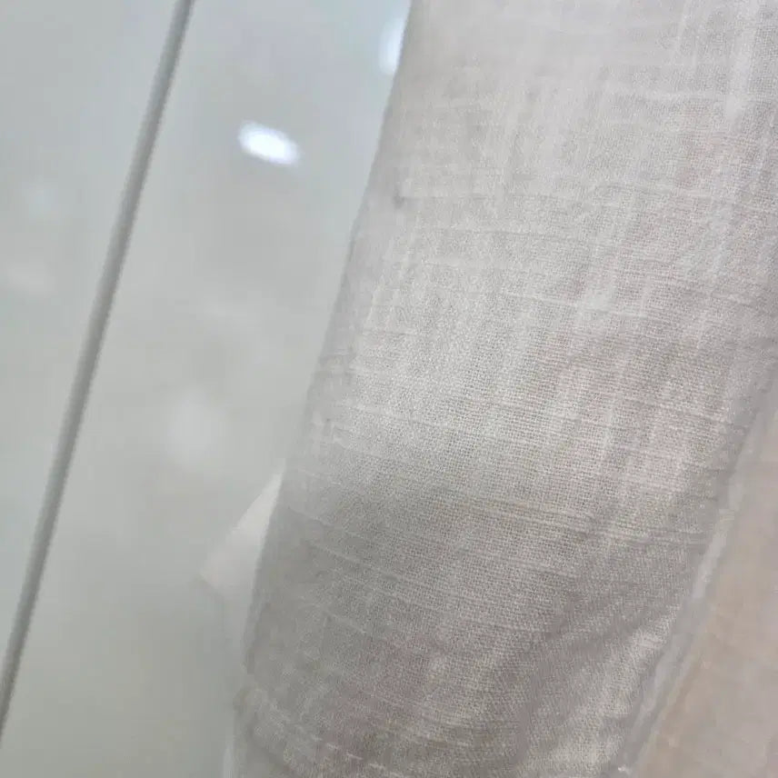 [BUNJANG] Misscan Linen Blend Short Sleeve T-shirt / 미스칸 린넨 혼방 반팔 티셔츠