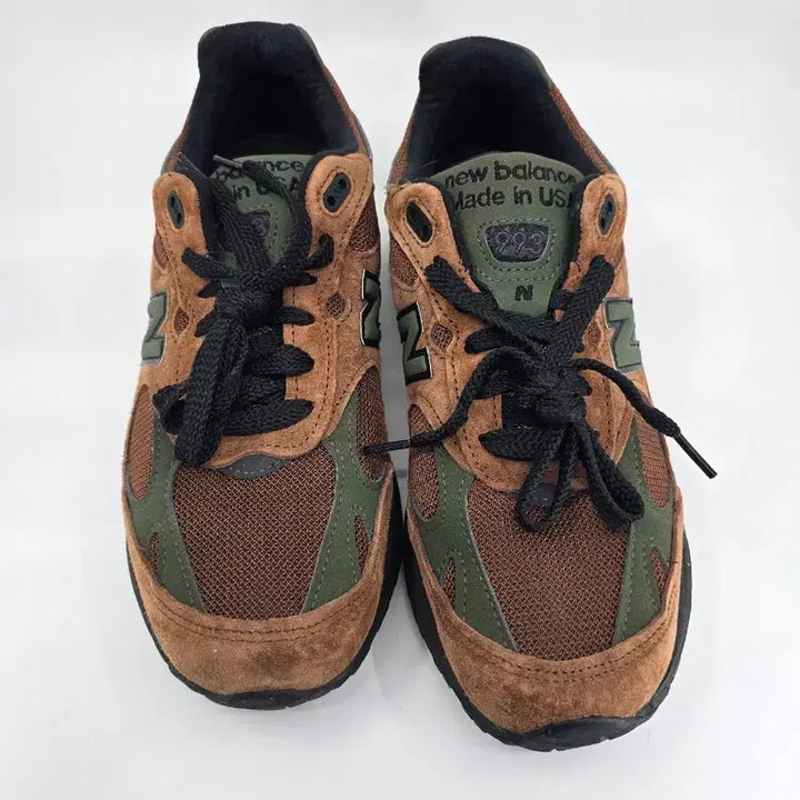 [BUNJANG] New Balance x Aime Leon Dore 993 Made in USA Brown Sneakers / 뉴발란스993 x 에임 레온 도르 (270)