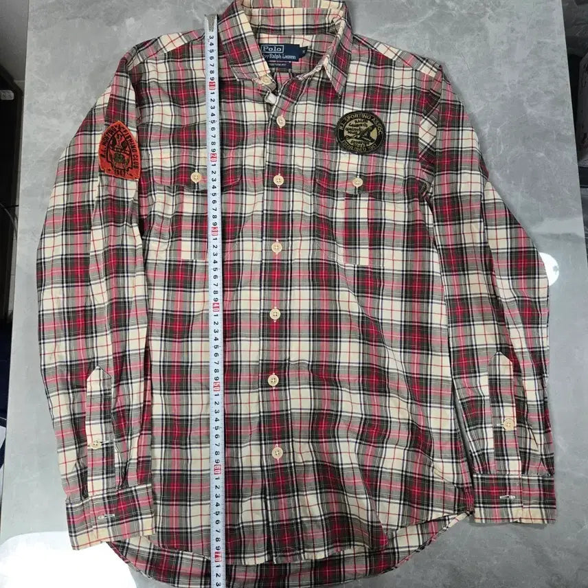 [BUNJANG] Polo Ralph Lauren Red Check Shirt / 폴로 랄프로렌 레드 체크 셔츠