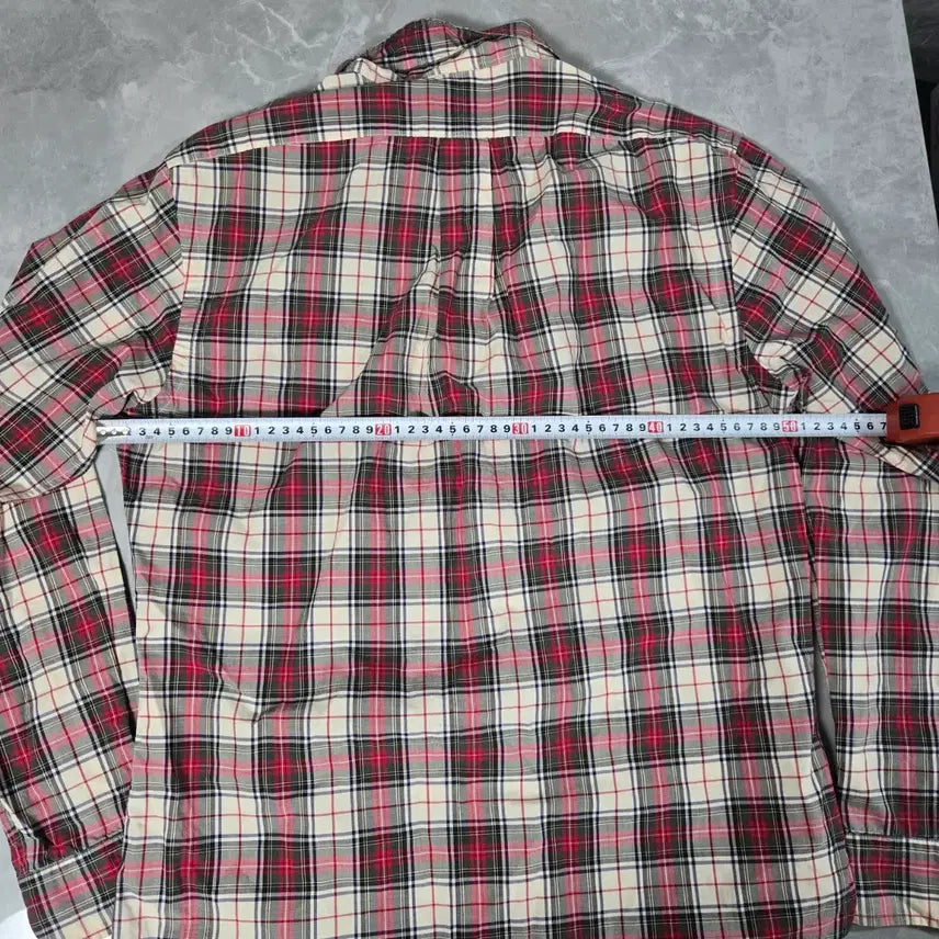 [BUNJANG] Polo Ralph Lauren Red Check Shirt / 폴로 랄프로렌 레드 체크 셔츠