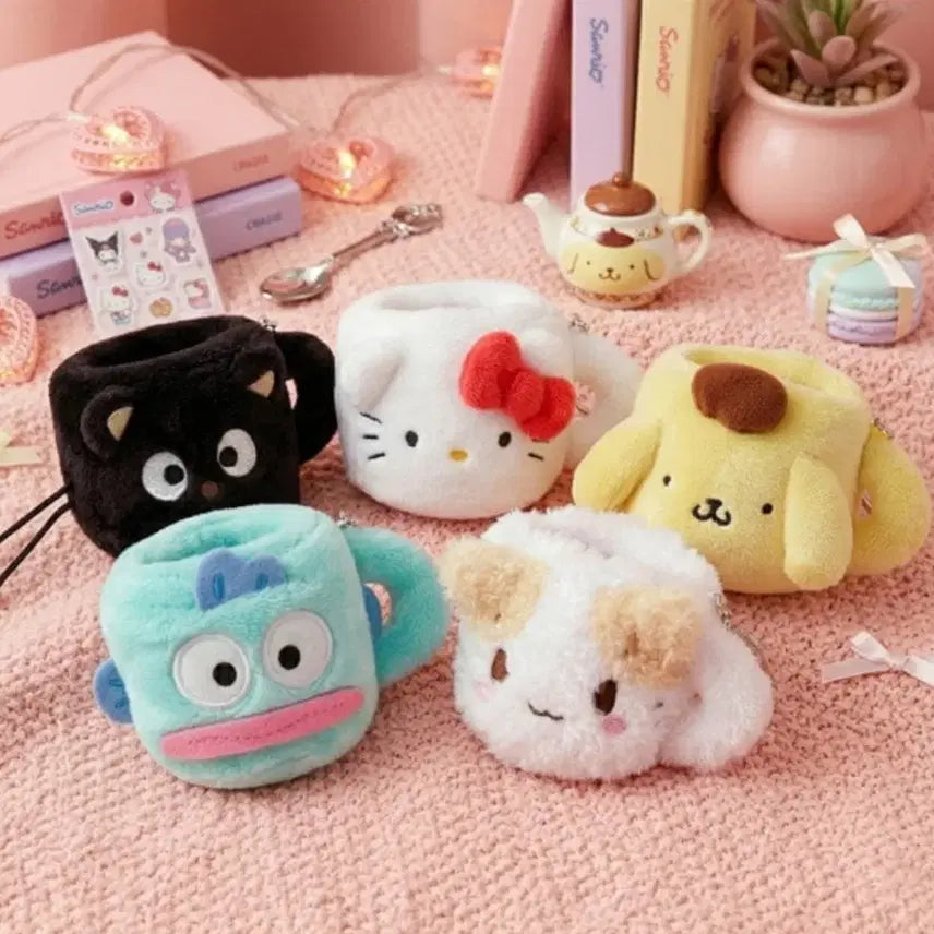[BUNJANG] Sanrio Mashmallow Mini Mug Keyring / 산리오 마슈마로 미니머그 키링
