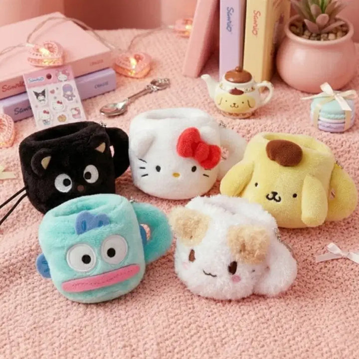 [BUNJANG] Sanrio Mashmallow Mini Mug Keyring / 산리오 마슈마로 미니머그 키링