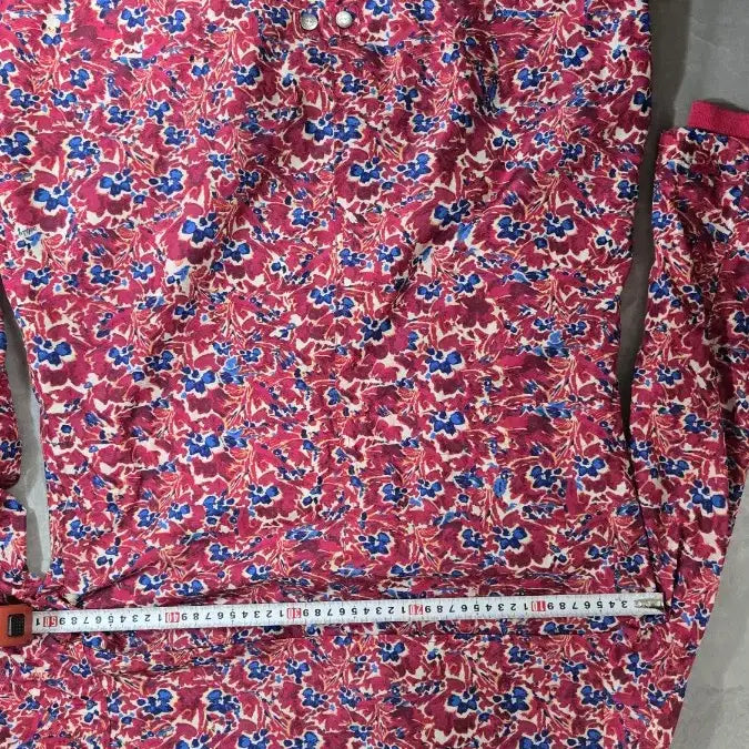 [BUNJANG] OILILY Floral Long Coat / OILILY 플라워 롱 코트