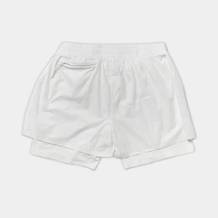 [BUNJANG] Optimistic Runners Glossy Nylon Shorts / 글로시 나일론 쇼츠 옵티미스틱 러너스