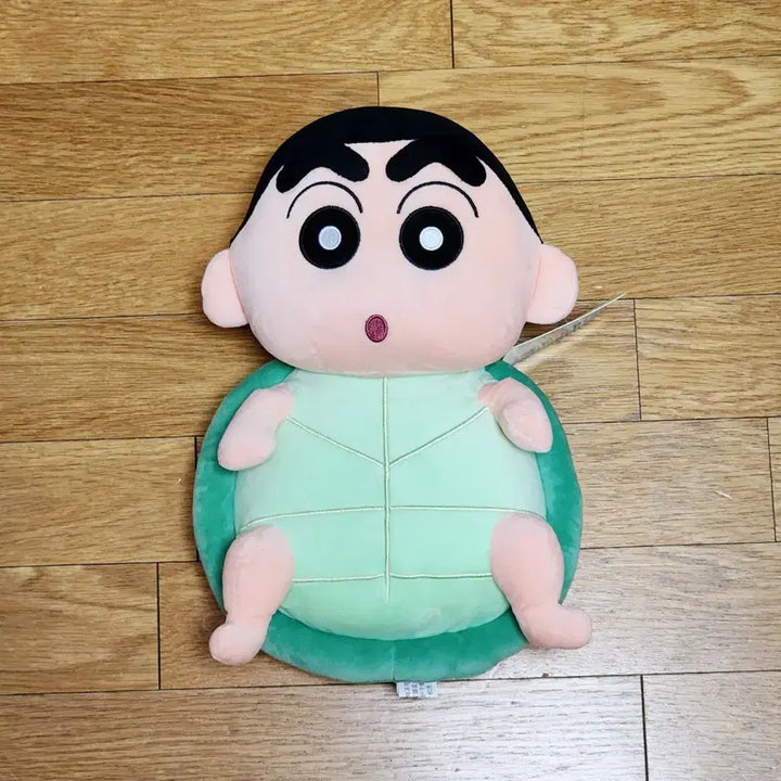[SOLD OUT] 새상품)30cm 짱구 거북이옷 인형_귀여운 소품_중형 인테리어 빅 누이