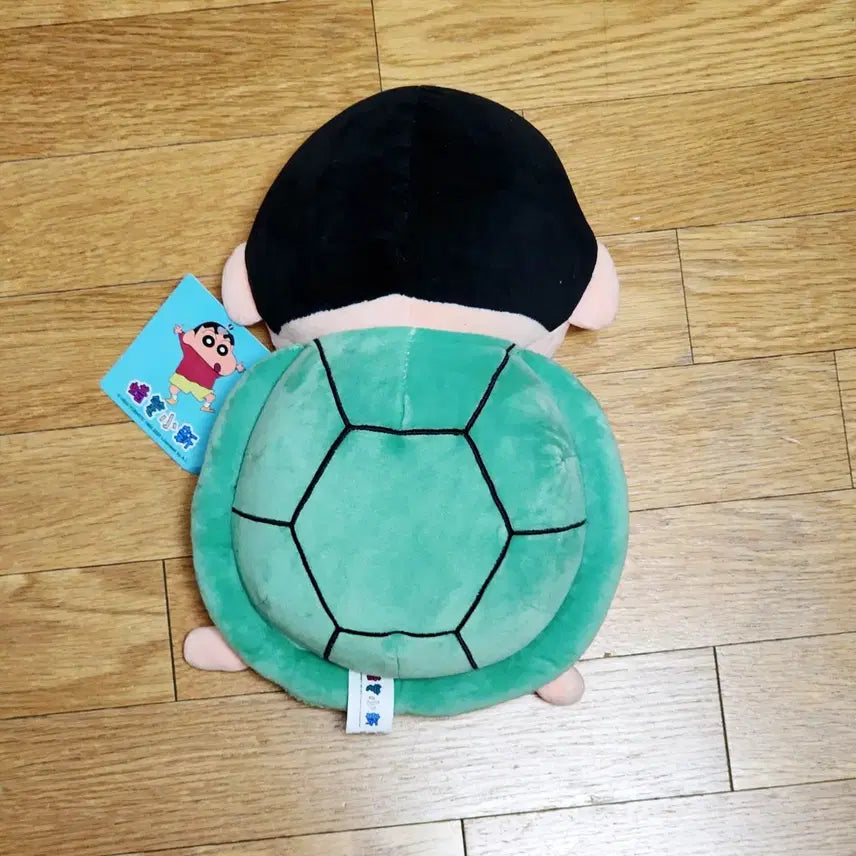[SOLD OUT] 새상품)30cm 짱구 거북이옷 인형_귀여운 소품_중형 인테리어 빅 누이