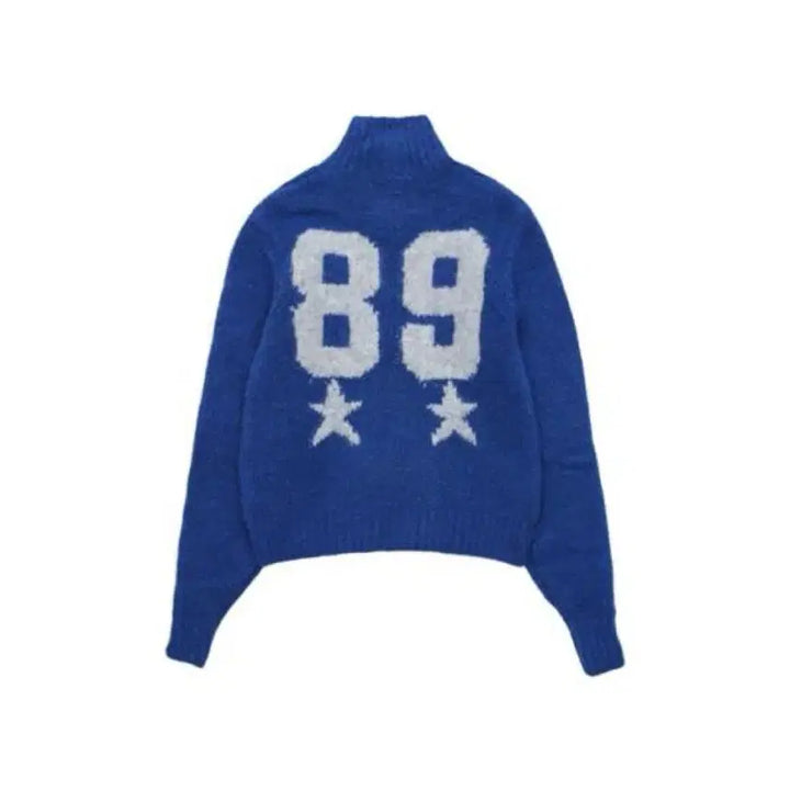 [BUNJANG] Paloma Wool Stadium Soft Zip Knit Cardigan Blue S / 팔로마울 Paloma Wool 스타디움 소프트 집업 니트 가디건 블루 S