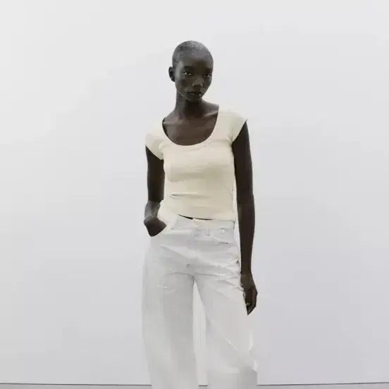 [BUNJANG] ZARA Short Sleeve T-shirt / 자라 반팔 티셔츠