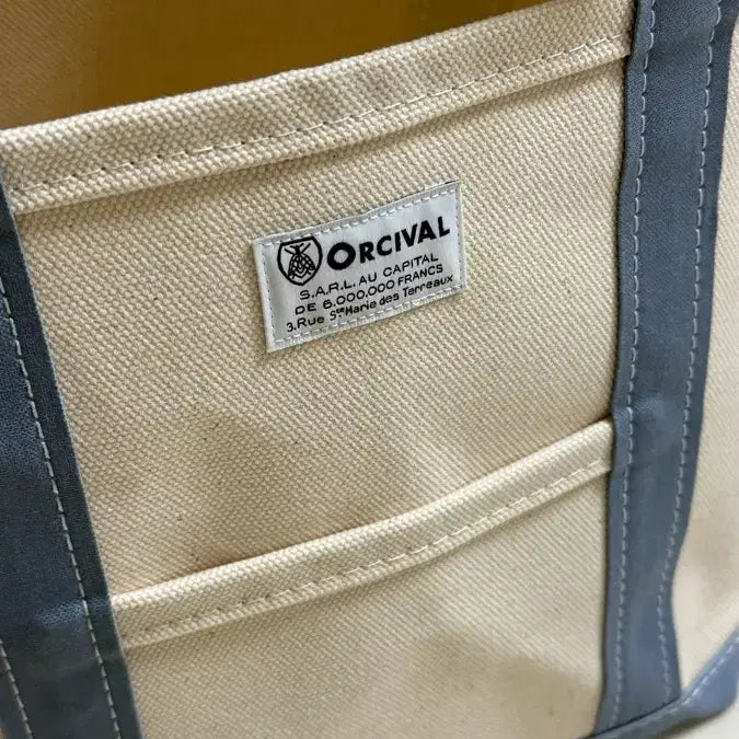 [BUNJANG] Orcival Canvas Tote Bag / 오르치발 캔버스 토트백