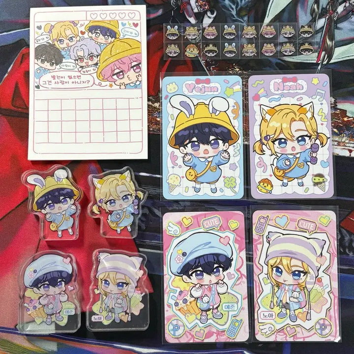 [BUNJANG] PLAVE DIA YeJun Noah Kindergarten PpoJjak Plushie Corotto Bundle Set / 플레이브 비공굿 디아님 예준 노아 유치원 뽀짝플부 코롯토 세트