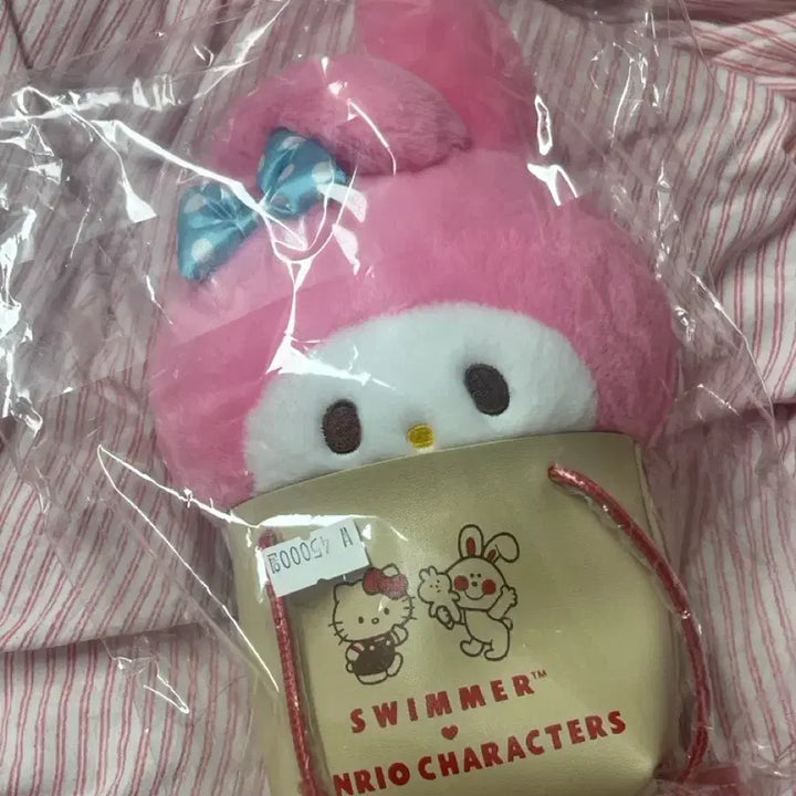 [BUNJANG] Sanrio Swimmer Collaboration My Melody Doll / 산리오 스위머 콜라보 마멜 인형