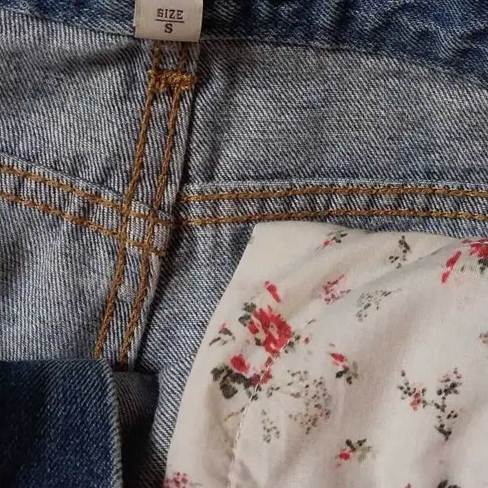 [BUNJANG] Thursday Island Cropped Denim Pants 30 inch / 썰스데이아일랜드 8부 크롭 데님 팬츠 30인치