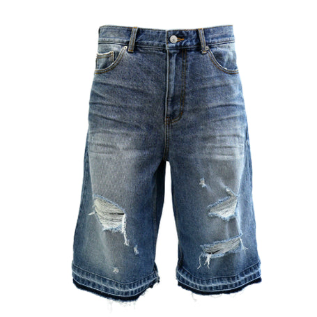 [BUNJANG] Pap From What Vintage Denim Bermuda Shorts / [3] 파프롬왓 빈티지 진 쇼츠 버뮤다