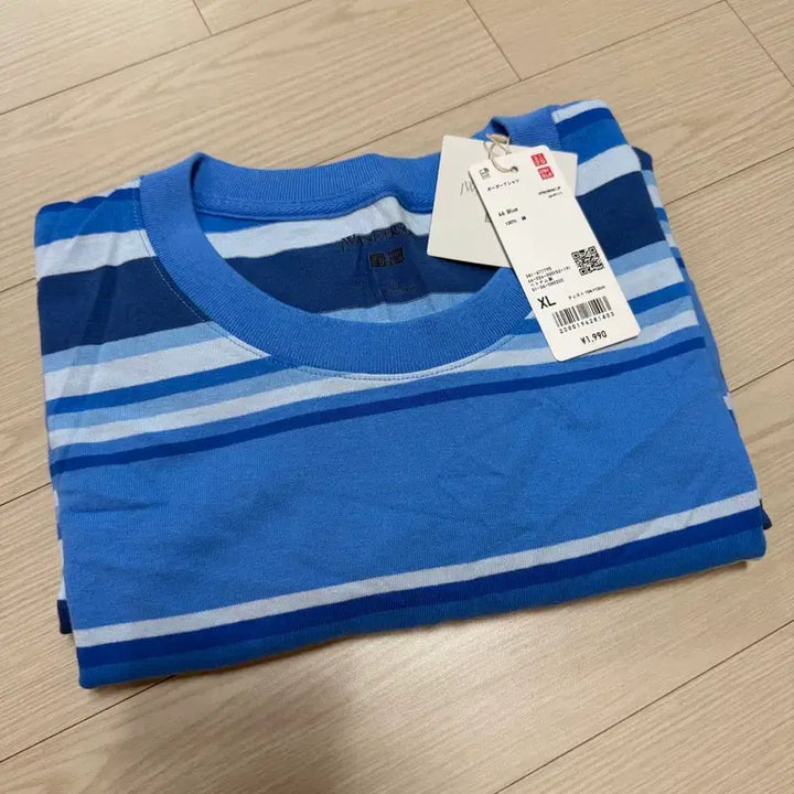 [SOLD OUT] 유니클로 x JW 앤더슨 스트라이프 티셔츠 블루