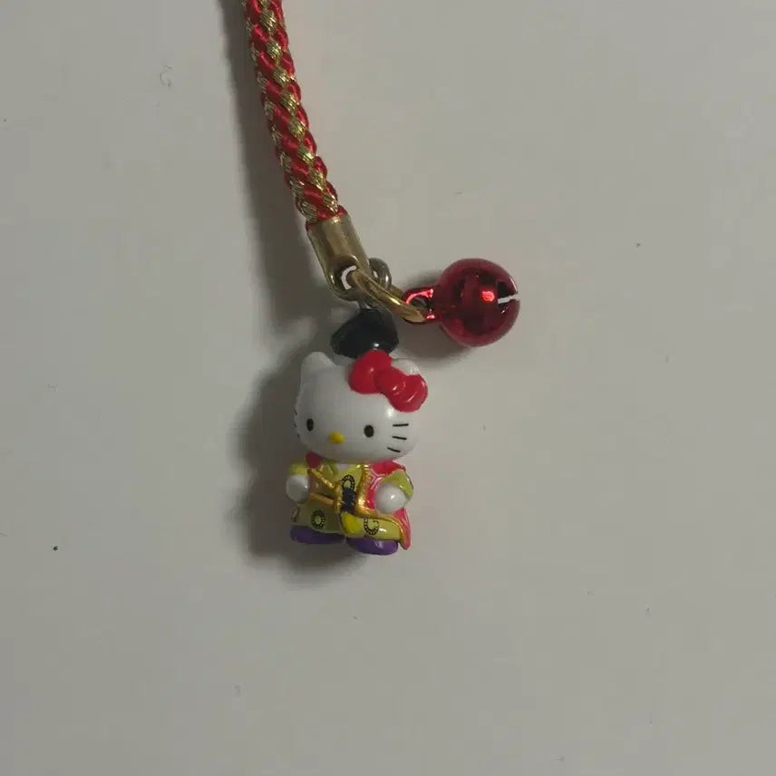 [BUNJANG] Hello Kitty Tsurugajo Castle Strap / 고전 헬로키티 츠루가성 스트랩