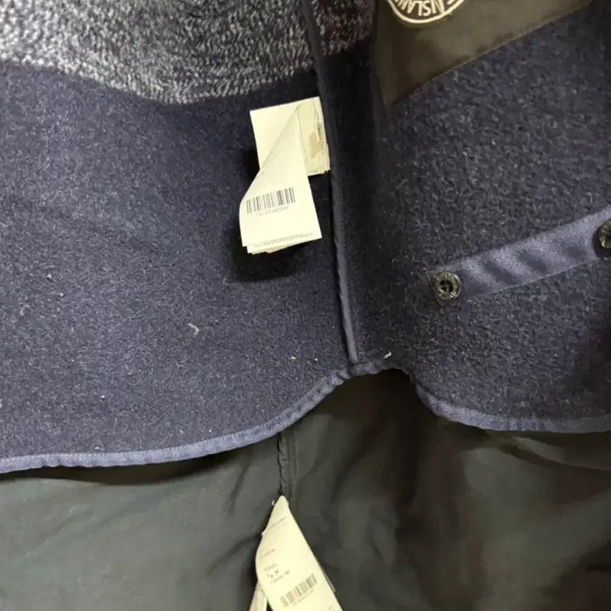 [BUNJANG] Stone Island David Leather Jacket / 스톤아일랜드 양털 가죽 무스탕 후드 다비드 레더 자켓 david
