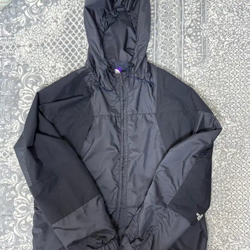 [BUNJANG] The North Face Purple Label x Beams Navy Windbreaker (Size L) / 노스페이스 퍼플라벨 x 빔즈 네이비 바람막이 L사이즈