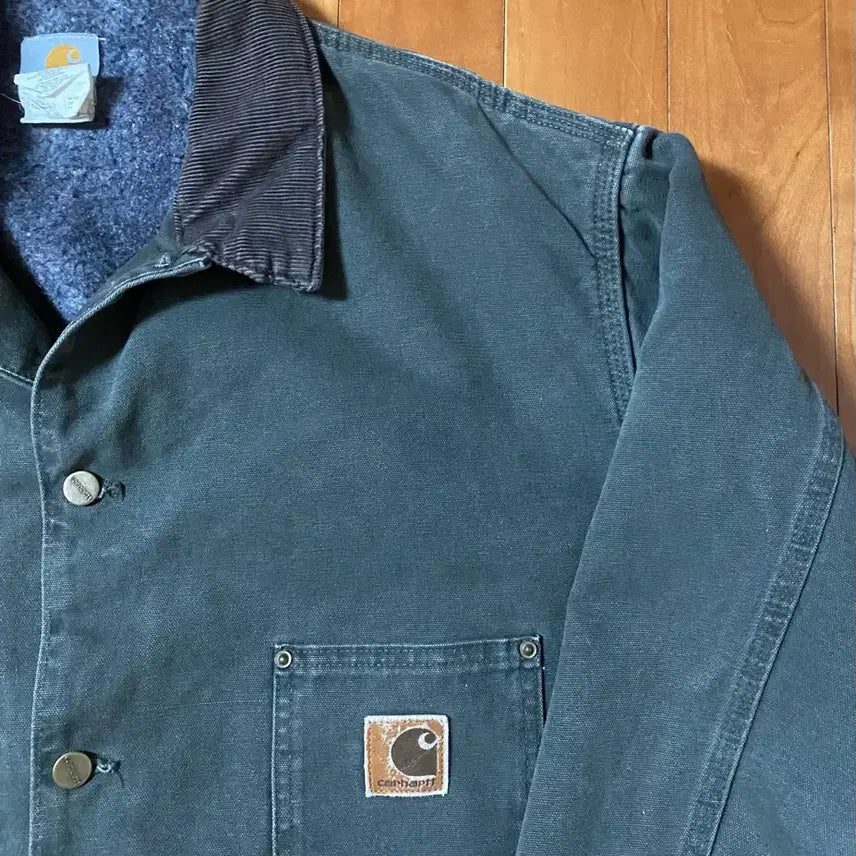 [BUNJANG] Carhartt C02 Moss Chore Work Jacket / [3XL추천/표기2XL] 처분 USA 칼하트 c02 모스 초어 워크 자켓