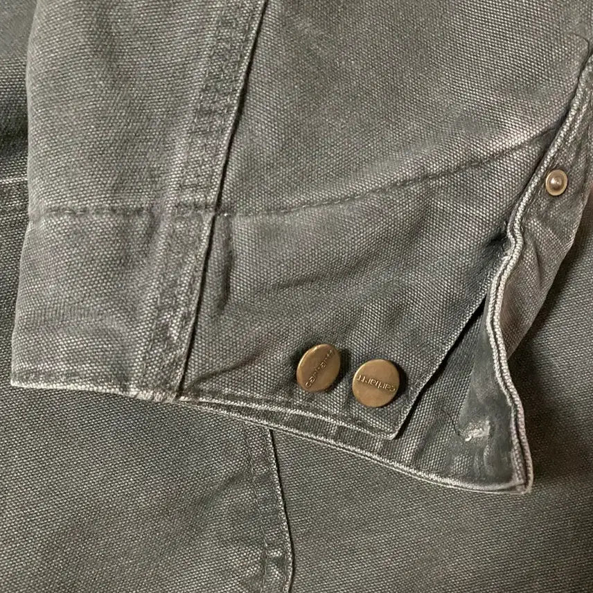 [BUNJANG] Carhartt C02 Moss Chore Work Jacket / [3XL추천/표기2XL] 처분 USA 칼하트 c02 모스 초어 워크 자켓