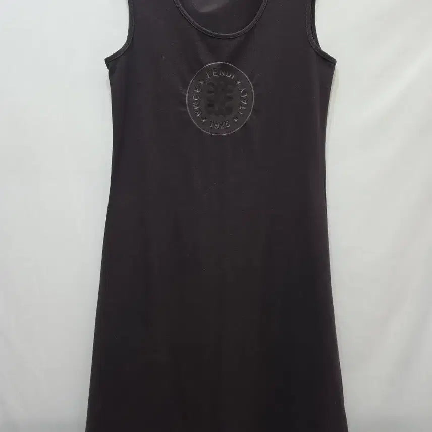 [BUNJANG] Fendi Burgundy Sleeveless Dress / (정품)펜디 버건디 민소매 원피스