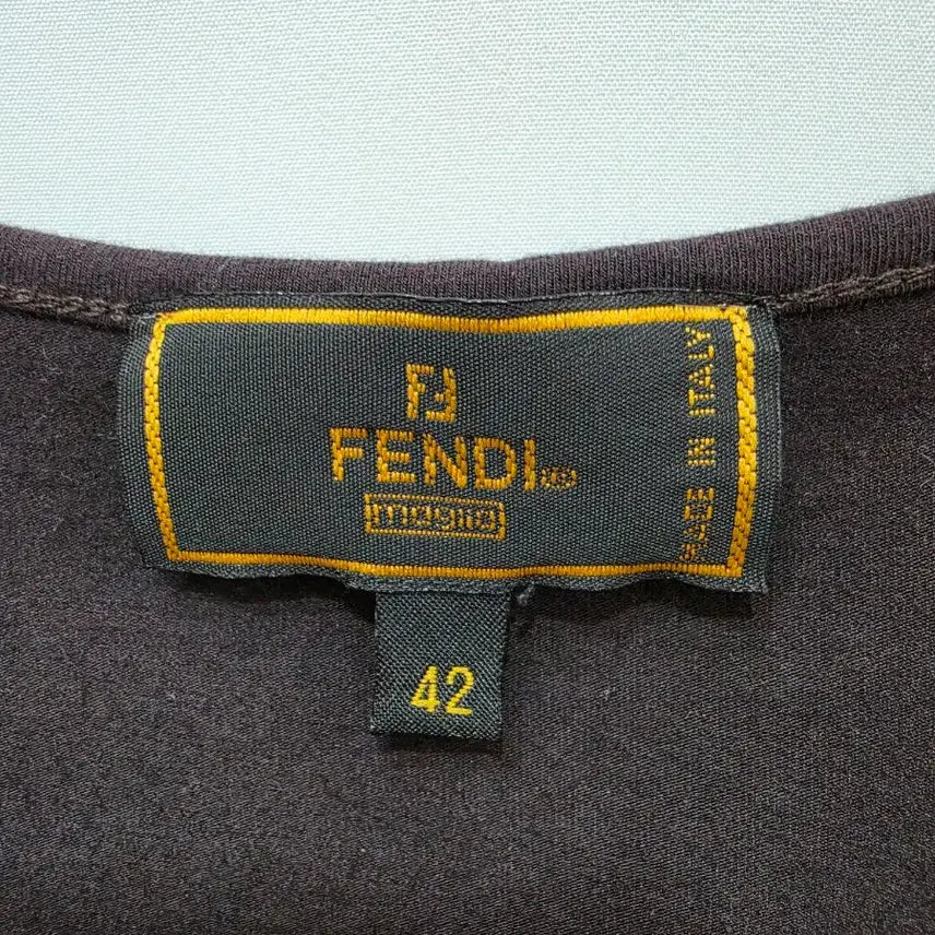 [BUNJANG] Fendi Burgundy Sleeveless Dress / (정품)펜디 버건디 민소매 원피스