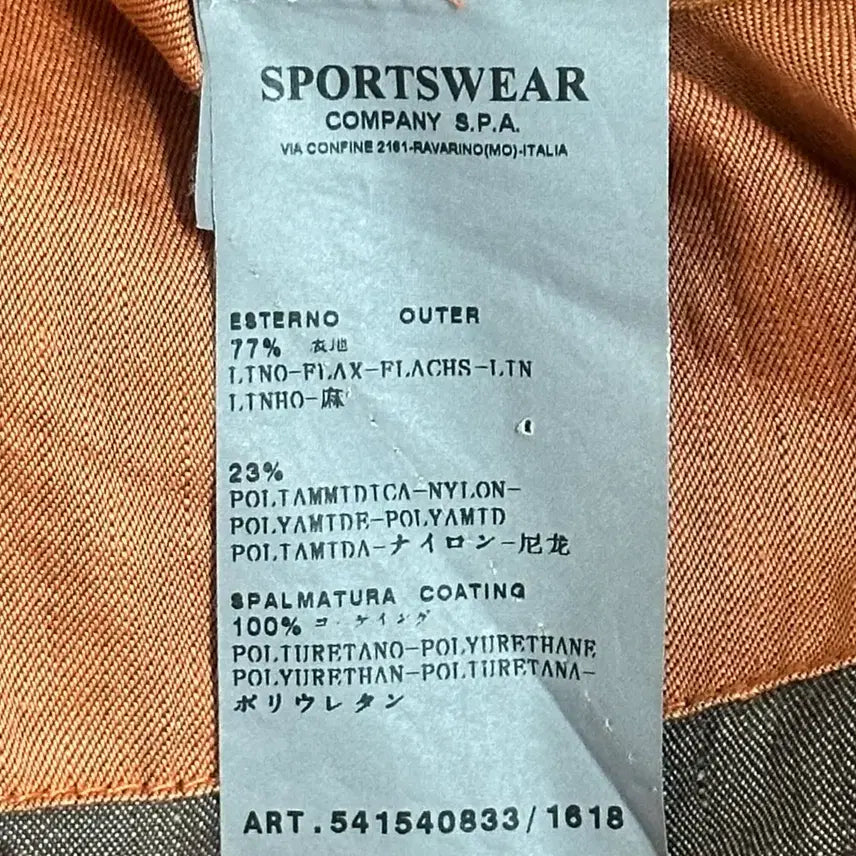[BUNJANG] Stone Island Marino Wool Blend Hooded Jacket Orange L (105) / 스톤아릴랜드 리노 오렌지 후드 자켓 11/12 L(105)