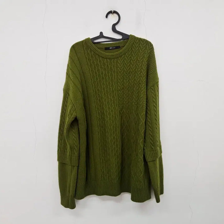 [BUNJANG] ZIOSONGZIO Cable Knit Sweater / 지오송지오 22 남성 케이블 니트 꽈배기 스웨터 105