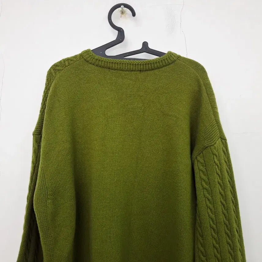[BUNJANG] ZIOSONGZIO Cable Knit Sweater / 지오송지오 22 남성 케이블 니트 꽈배기 스웨터 105
