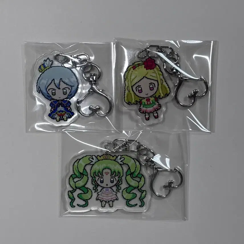 [BUNJANG] PriPara Tricolore Hibiki Fuwari Paruru Acrylic Keyring / 프리파라 비공굿 트리콜로르 히비키 후와리 파루루 아크릴키링 판매