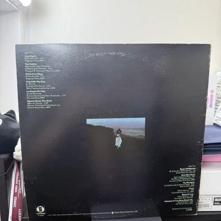 [BUNJANG] Linda Ronstadt Hasten Down the Wind LP Vinyl Record / (LP) 미국올드팝 린다 론스태드 <Hasten Down the Wind