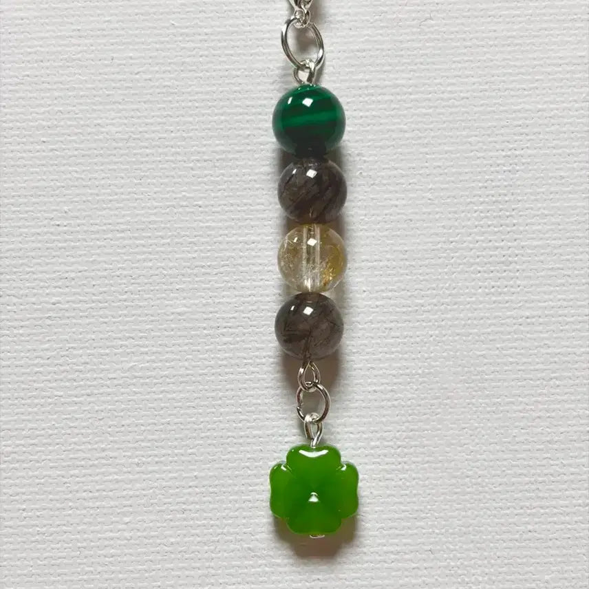 [BUNJANG] Amulet Onyx Keyring / 행운부적키링 액막이 삼재 금전 오닉스 오행