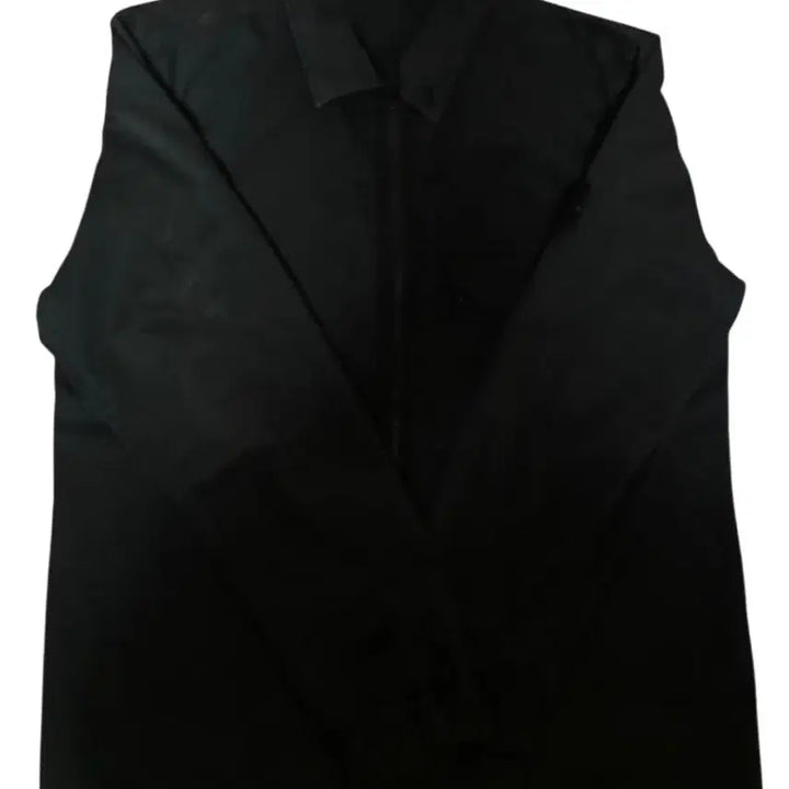 [SOLD OUT] [정품/XL] 스톤아일랜드 가먼트다잉 집업 오버셔츠 블랙