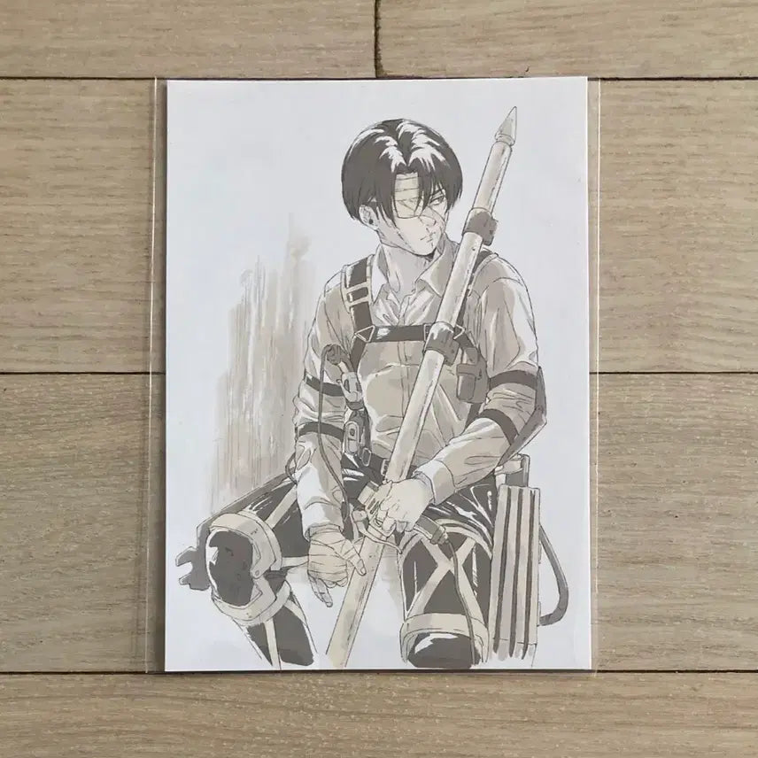 [SOLD OUT] [진격의거인] 리바이 비주얼카드