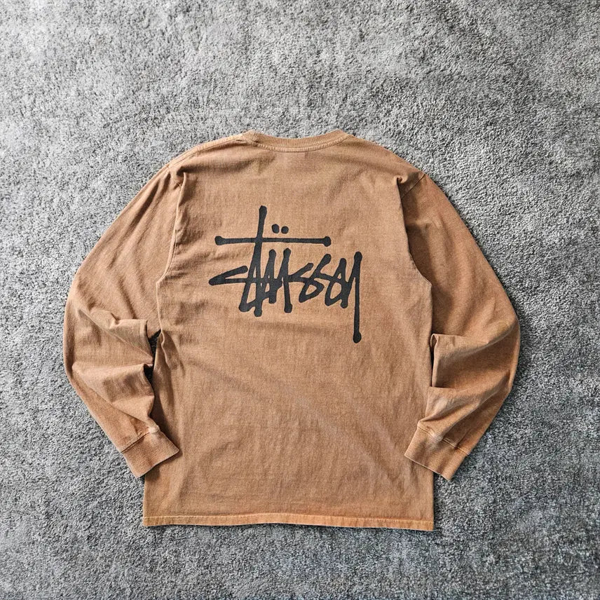 [BUNJANG] Stussy Long Sleeve T-shirt / [무료배송] 스투시 긴팔 티셔츠
