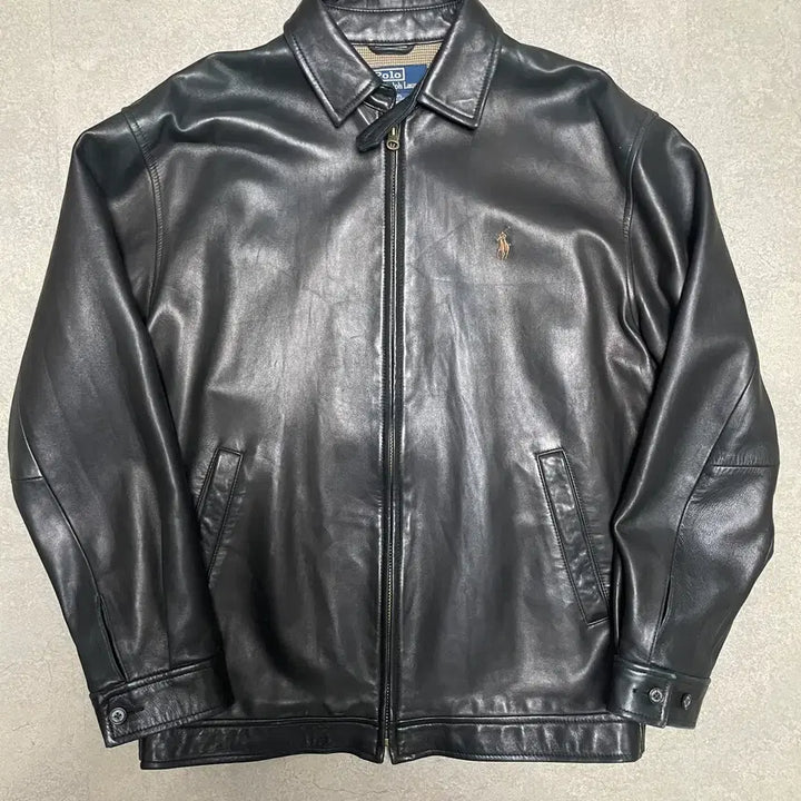 [SOLD OUT] 빈티지 폴로 맥스웰 램스킨 레더 자켓 가죽 자켓