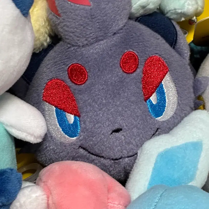 [BUNJANG] Pokemon Espeon and Zoroark Plush Bundle / 포켓몬 에브이 인형 조로아 인형 일괄