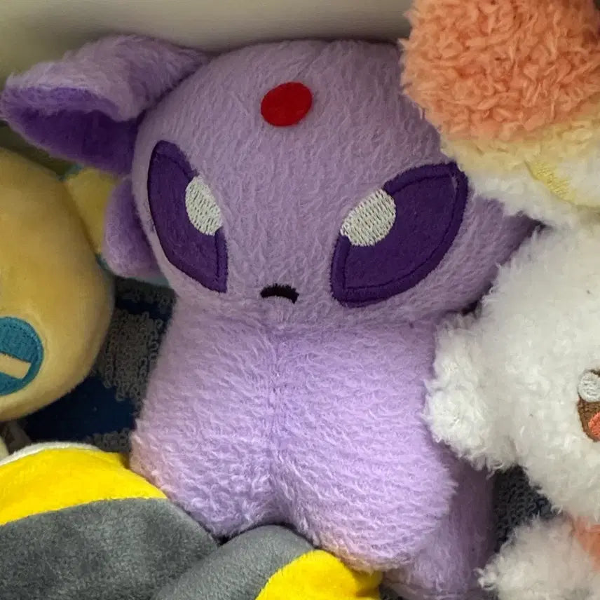 [BUNJANG] Pokemon Espeon and Zoroark Plush Bundle / 포켓몬 에브이 인형 조로아 인형 일괄