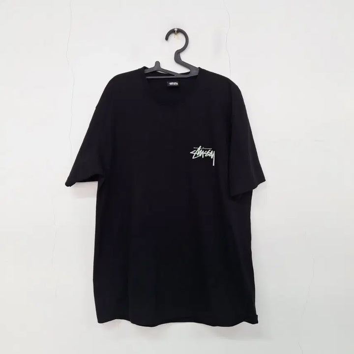 [BUNJANG] Stussy Landin Short Sleeve T-shirt - Black / 스투시 란딘 반팔 티셔츠 L 블랙
